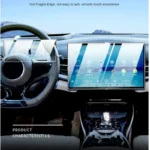 Película protetora para multimidia BYD Seal de 15,6 polegadas (2023), com proteção antirriscos.