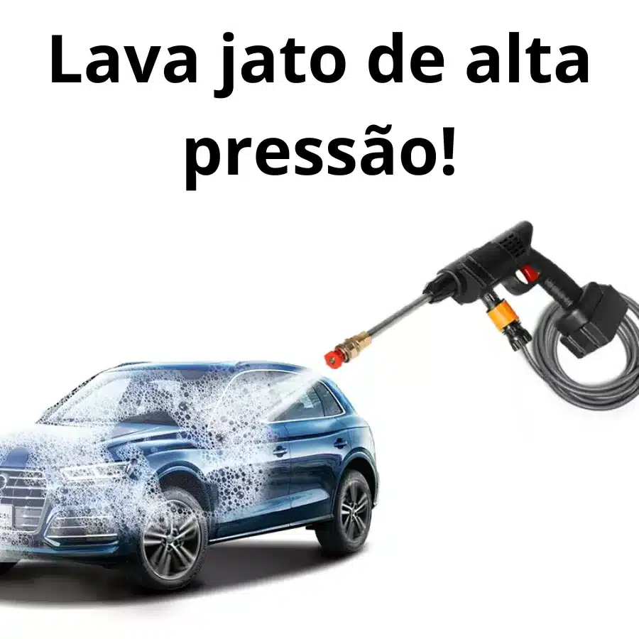 Lavadora de Alta Pressão Portátil Sem Fio ZOMMI – Recarregável a Bateria - Imagem 3