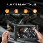 Câmera Endoscópica THINKCAR TES102 USB LED À Prova d’Água Diagnóstico Automotivo