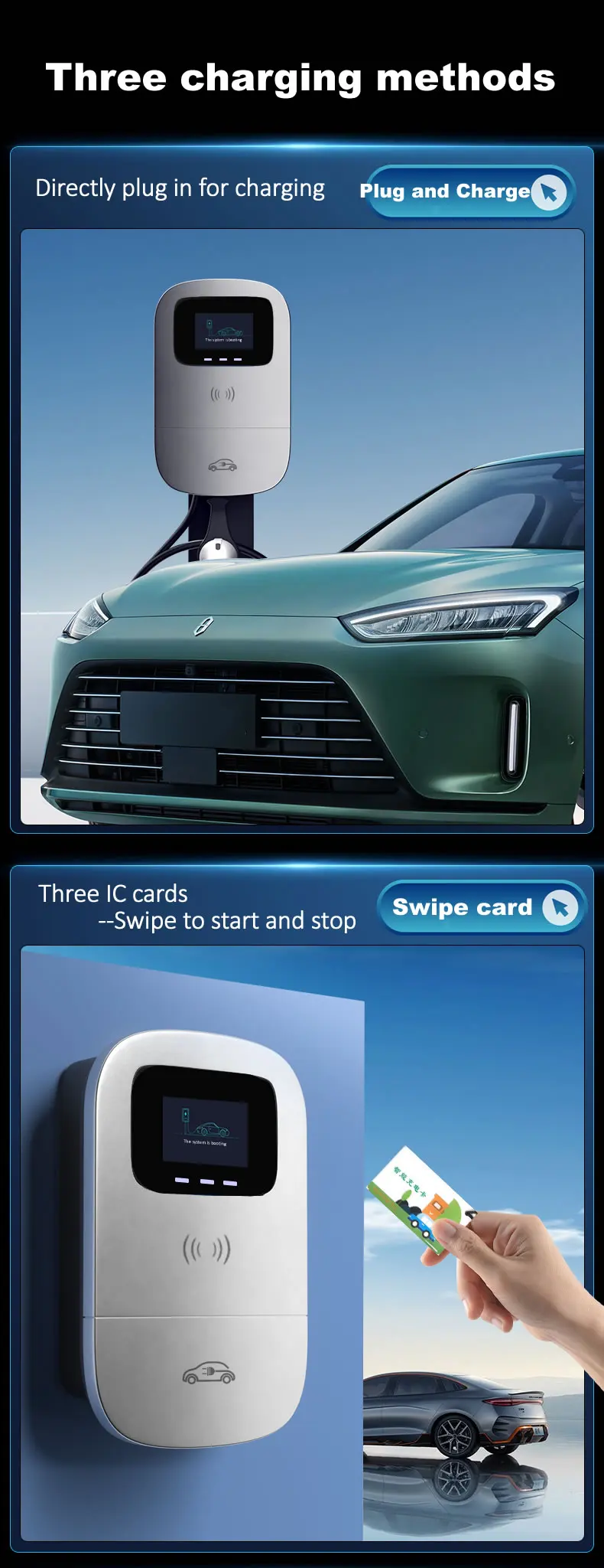 Carregador Veicular Wallbox Jigu 7kW Tipo 2 com App - Imagem 9