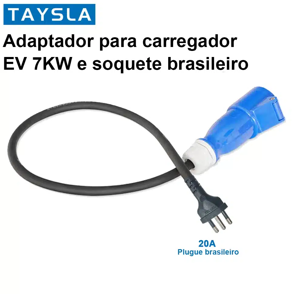 Adaptador TAYSLA CEE Fêmea para Padrão Brasileiro 10A e 20A - Imagem 4