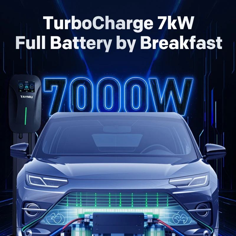 Carregador Veicular TAYNIU 7kW Tipo 2 Wallbox com Controle via App - Imagem 4