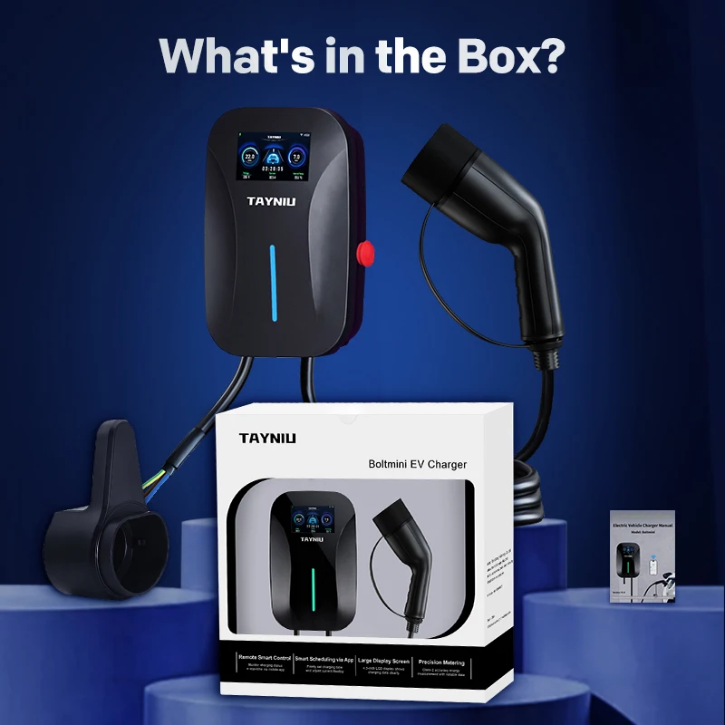Carregador Veicular TAYNIU 7kW Tipo 2 Wallbox com Controle via App - Imagem 6