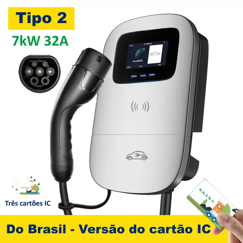 Carregador Veicular Wallbox Jigu 7kW Tipo 2 com App - Imagem 5